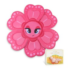 Flower Baby Bath Pad - Ultra Soft Infant Bathtub Mat with Non-Slip Petal Desi...