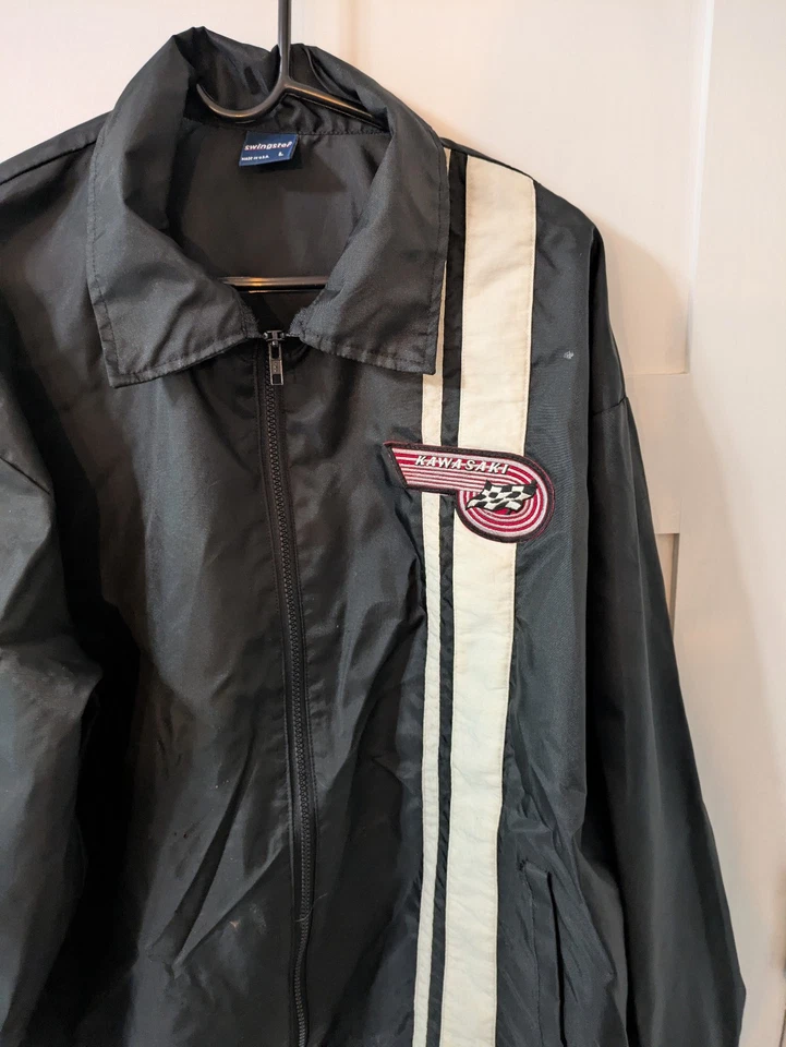 川崎复古轻便休闲摩托车夹克 LRG — 第 4/4 张图片