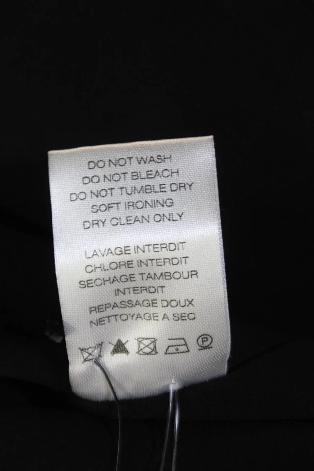 IRO Women's Elasttic Waist Tiered Hi-Lo Hem Maxi Skirt Black Floral Size 38 - Image 4 of 4