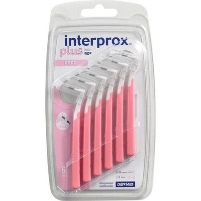 INTERPROX plus nano rosa Interdentalbürste, 6 St PZN 05532351