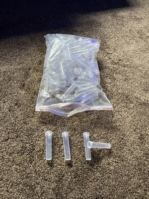 BEADNOVA Floral Water Tubes 2.8 Plastic Water Tubes for Floral Flower Vials.#90