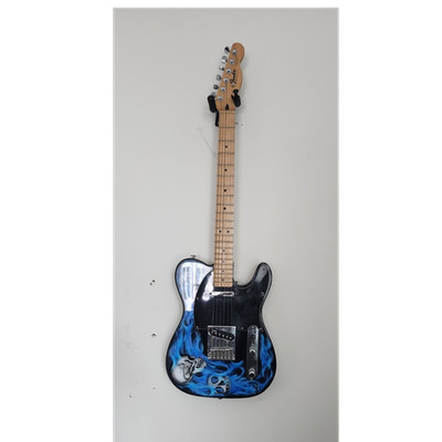 Fender Telecaster 1996 Blue Solid Body Electric Guitar Maple Neck 6-String