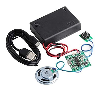 Programmable Sound Recorder Module - 8MB DIY Voice Recording Chip with Speake...