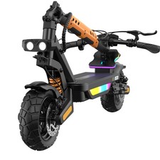 Dual Motor 1200W 2 Off Road Electric Scooter RS21 10'' Tire 48V 15AH 34MPH NFC