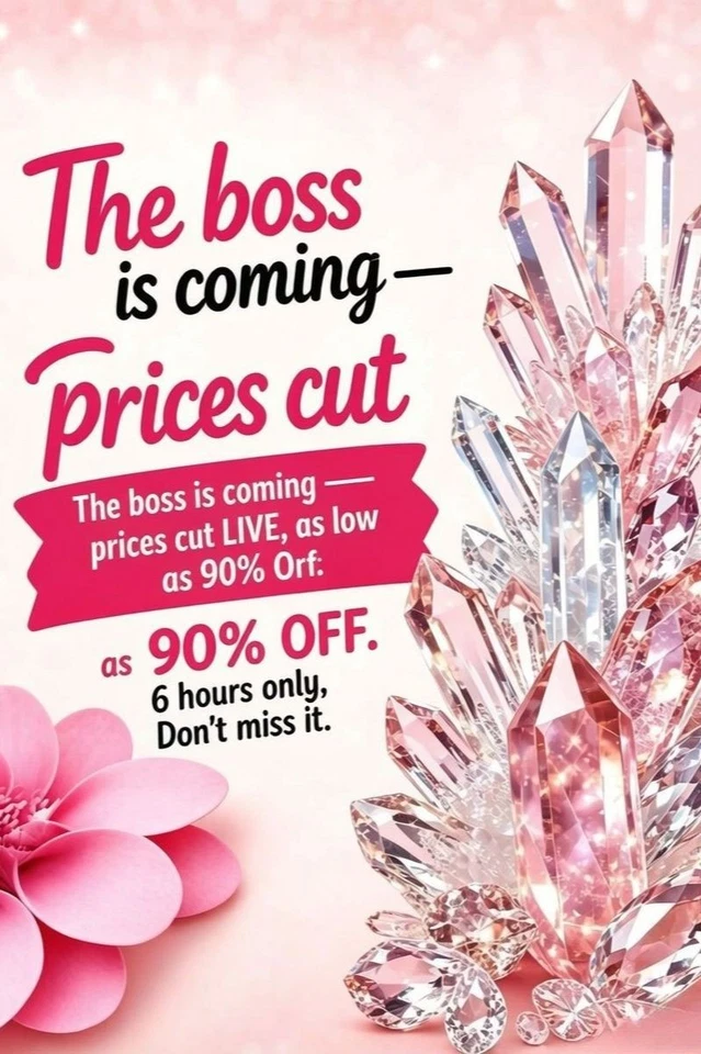 BOSS SALE! DENA🔥 $2 Start, Rare Healing Crystals Live Auction | Free Ship