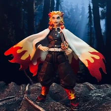 1/12 Custom Wired Cape For 6'' SHF Rengoku Kyoujurou Action Figure（No Figure）