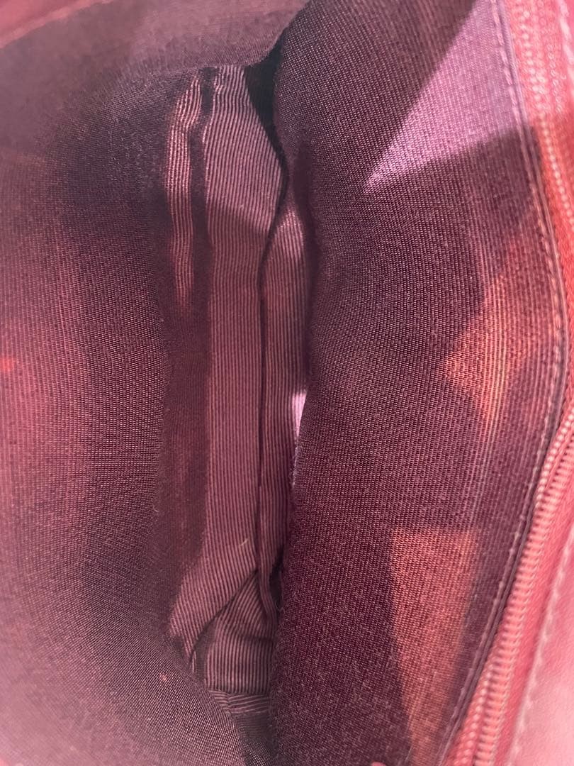 Valentino Garavani Shoulder Bag Leather Compact Authentic Used Japan thumbnail 7