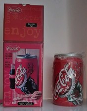 Vintage 2001 Coca Cola Cookie Jar / Coke Soda Can Gibson Collectible NEW in Box