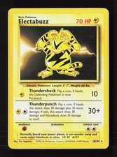 Electabuzz 20/102 Rare Base Set Unlimited Pokemon Near Mint on eBay
