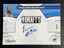 Trevor Booker 2010-11 Panini Prestige Rookie #23 - On Card Autograph #239/294. rookie card picture