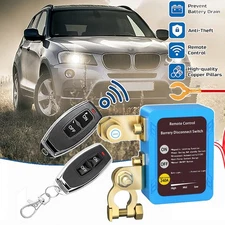 12V Remote Battery Disconnect Switch 240A Automatic Power Shut Off Kill Switch