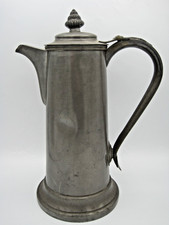 PEWTER LIDDED FLAGON. JAMES DIXON & SONS SHEFFIELD  c.1880