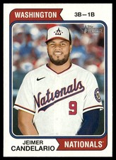 2023 Topps Heritage Jeimer Candelario Washington Nationals #391
