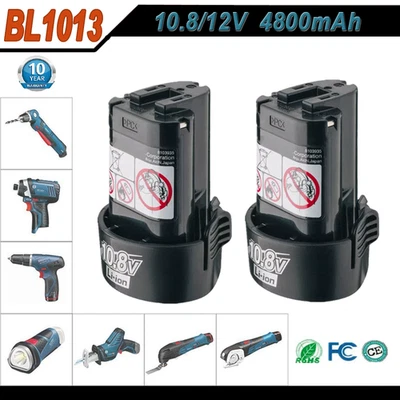 2x Original Akku BL1013 10,8V Li-Ion Ersatz Für Makita BL1014 194550 Ladegeräte