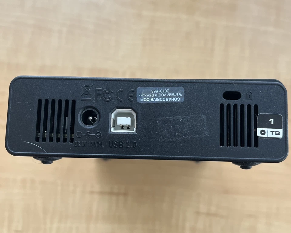 ProDrive 1TB USB 1.1/2.0 Black External Hard Drive Not Tested - Image 4 of 4