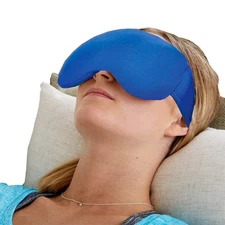 Bed Buddy Sinus Headache Relief Mask - Heated Eye Mask and Cold Eye Mask - Stye