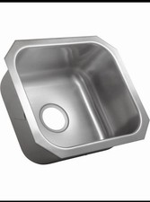 PROFLO PFUC109 16" Single Basin Undermount Stainless Steel Kitchen Sink