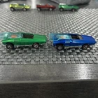 Hot Wheels redline HK whip creamer blue & Green EX-NM