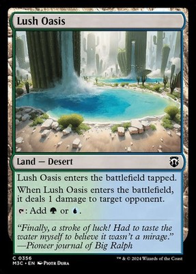 Lush Oasis 356 NM Modern Horizons 3 Commander MTG