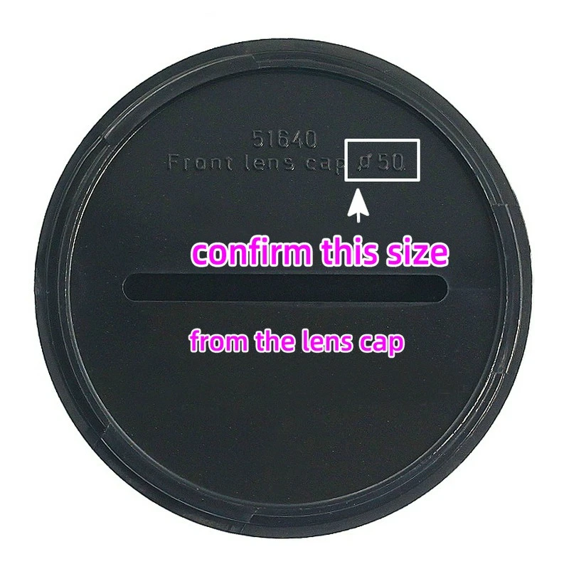 HB50-52 55 58 62 67 72 77 82mm Lens Step Up Filter Ring Adapter for Hasselblad - Image 2 of 4