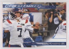 2023 Upper Deck CFL CFL Greatness Blue 163/299 Trevor Harris #CG-TH 1o9l