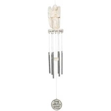 Joseph Studio Praying Angel Wind Chime Outdoor Garden Windchime 18 Inch