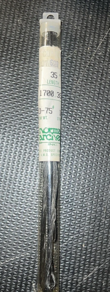 Nuevo stock antiguo Norman Tiro con arco Cuerdas personalizadas negras 35" 16 Hilos Dacron Foto 2 de 2