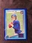 2025 Panini Donruss Optic - Rated Rookie Jaxson Dart #273 Blue Hyper Prizm (RC)