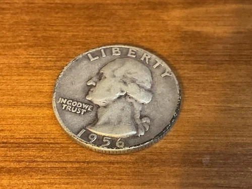 1956-D Washington Quarter - 90% Silver
