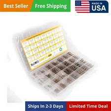 390-Piece Compression Spring Assortment Kit, 28 Sizes Small Springs Set,