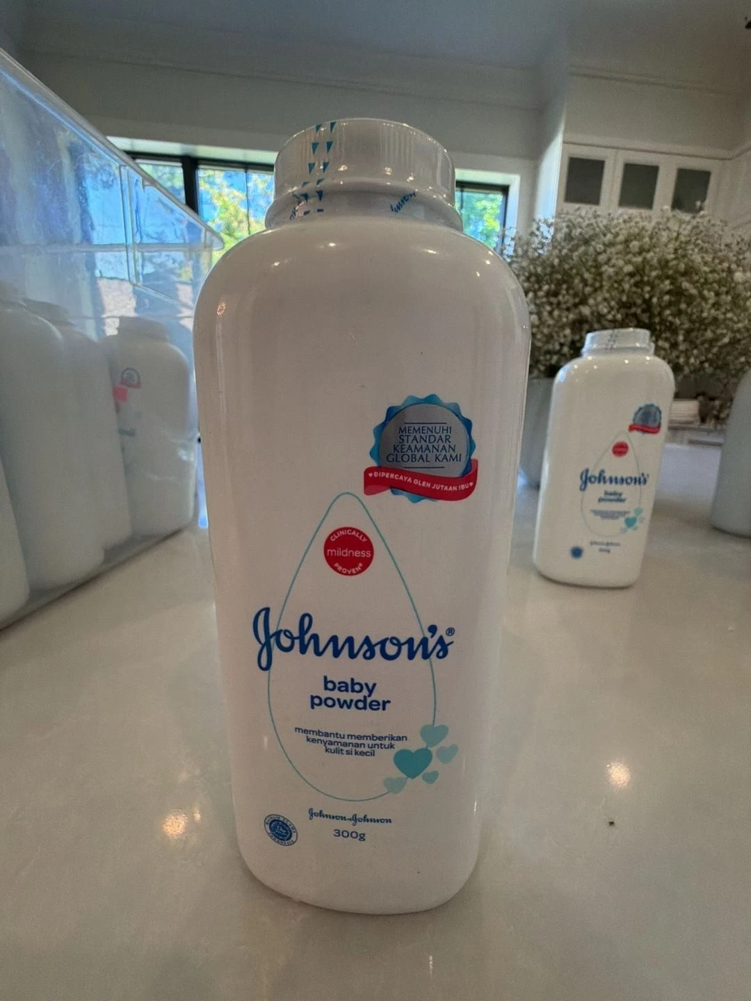 Johnson's Baby Powder W/ Talc New 300g. Collectible Sealed!