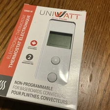 2x Stelpro/Uniwatt Thermostat for baseboards/convectors - UT202NP