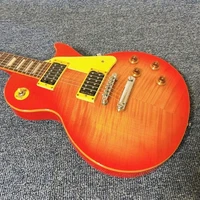 Epiphone Les Paul Standard Flame Top Cherry Sunburst Electric Guitar Used