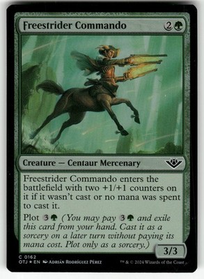 Freestrider Commando 162 Outlaws of Thunder Junction MTG (FOIL) NM