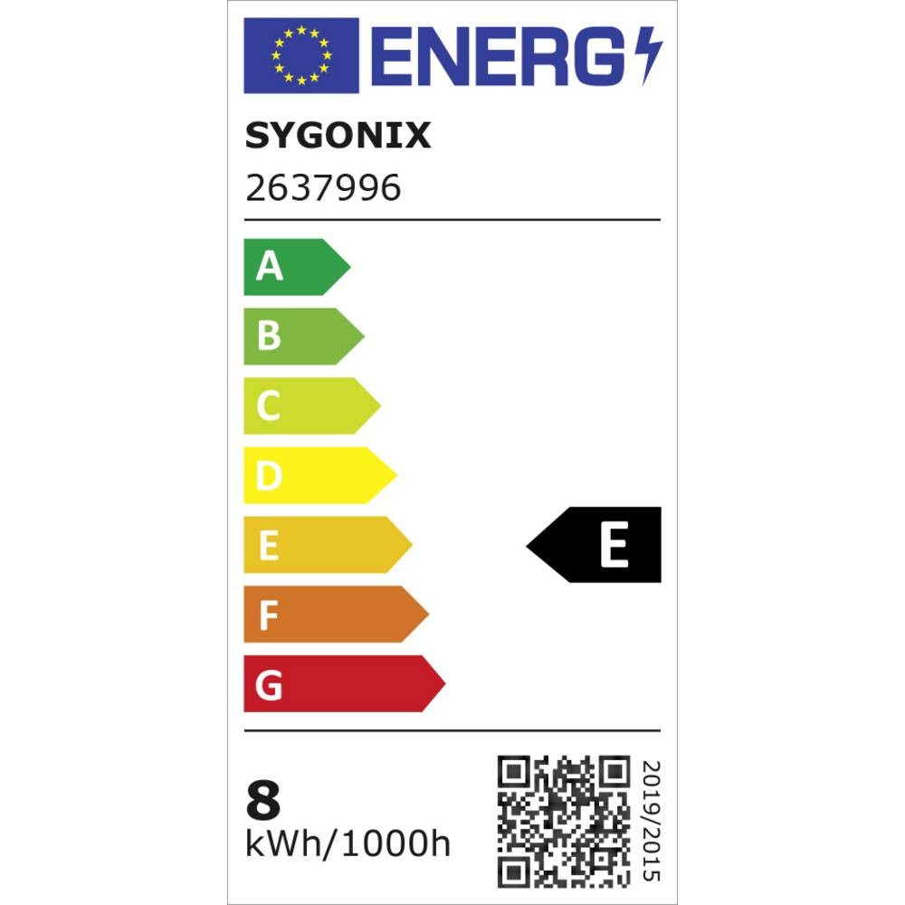 Ampoule LED E27 7.3W Sygonix réduction de consommation 60W - 4