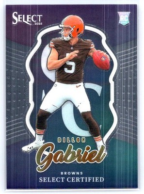 2025 Panini Select #11 Dillon Gabriel Select Certified Rookies