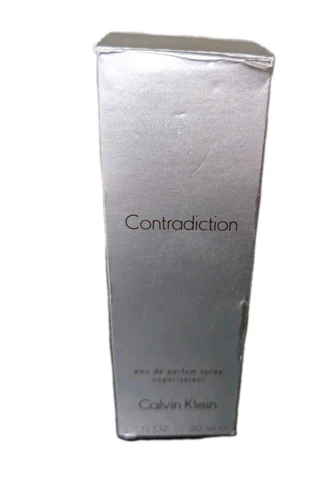 Eau de Parfum Spray Para Mujer Contradiction Calvin Klein 1.7 OZ NUEVO EN CAJA DESCONTINUADO  Foto 2 de 3