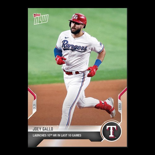 2021 Topps Now 471 Joey Gallo