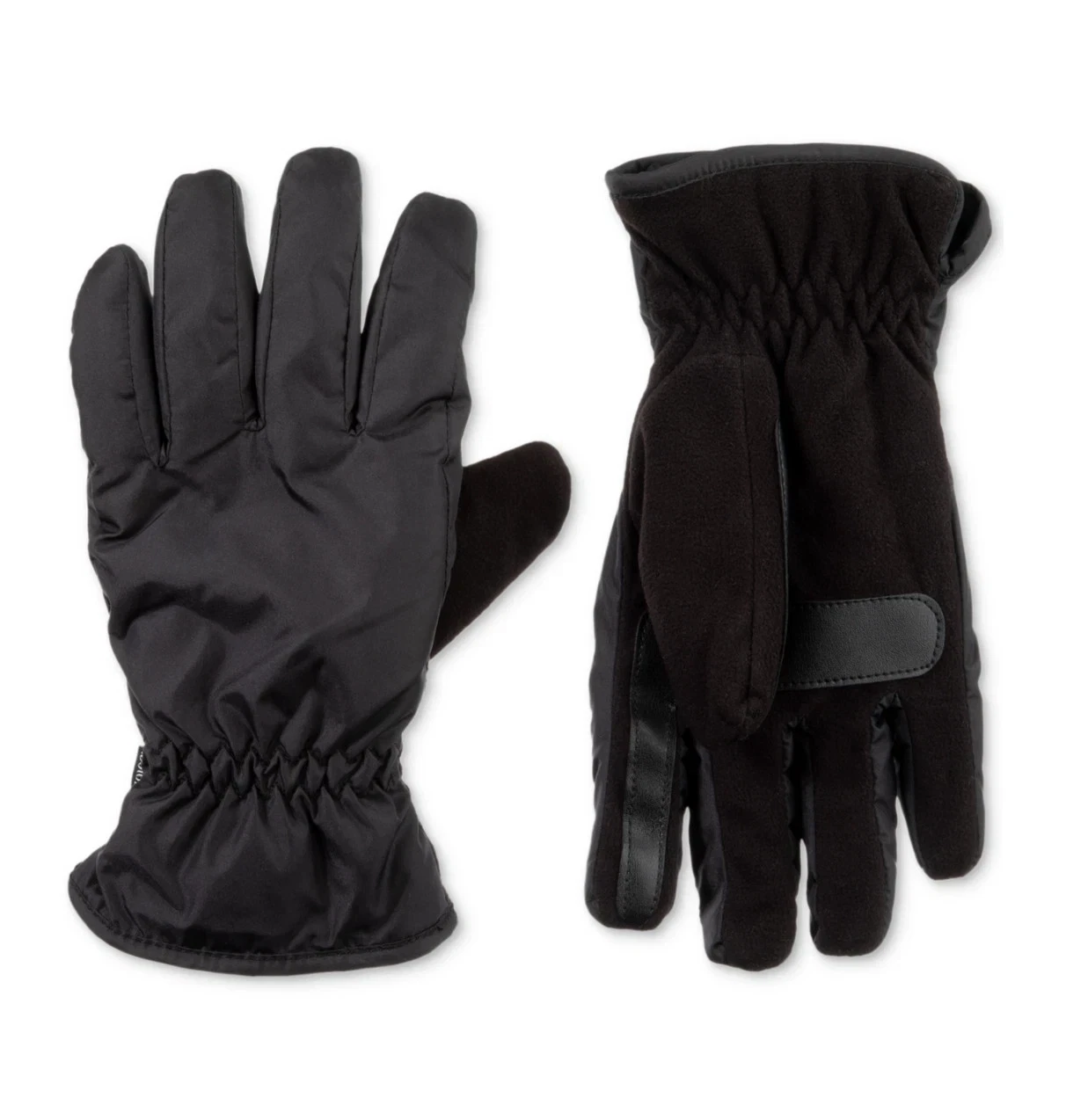 Isotoner Signature Men's Sleek Heat Sports Casual Gloves Black Sz XL NWT