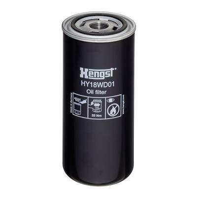 HENGST FILTER Filter Arbeitshydraulik HY18WD01 Anschraubfilter für FR1 RENAULT