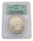 1882-CC Carson City Morgan Silver Dollar $1 PCGS MS63  M-618