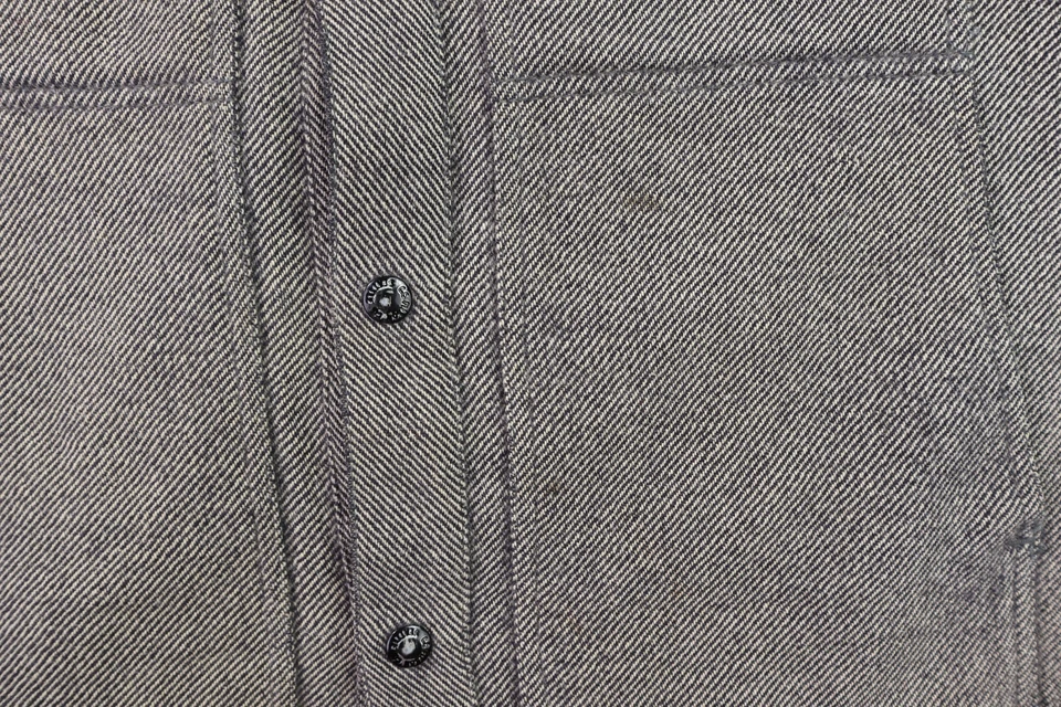 Chaqueta De Colección Filson EE. UU. Para Hombre 48 L Tweed Lana Estilo 95 Cruiser Rayas ANGUSTIADA Foto 2 de 4