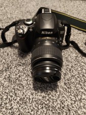 Nikon D40 DSLR Camera with Lowepro backpack and extras 