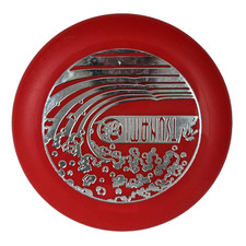 Vintage 1993 Frisbee Wind Jammer TSUNAMI Imperial No Slip Grip Red 180Gram