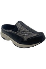 Easy Spirit Women's Traveltime Slipper Black/Plaid/Multi