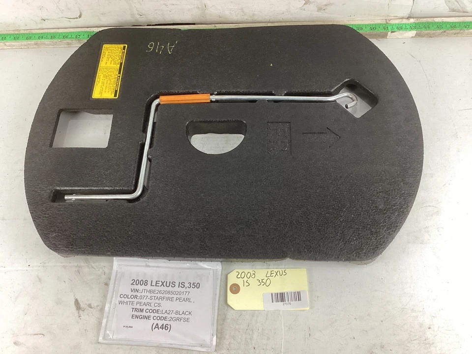 Запасное колесо с подушкой для Lexus IS350 IS250 2006-2008 годов выпуска от оригинального производителя - Изображение 3 из 4