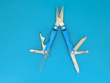 Leatherman Micra Multi-Tool, Knife, Scissors, Key Ring, Blue!