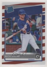 2020 Panini Donruss Optic Rated Rookies Choice Freedom Prizm 6/45 Nick Solak 0c2