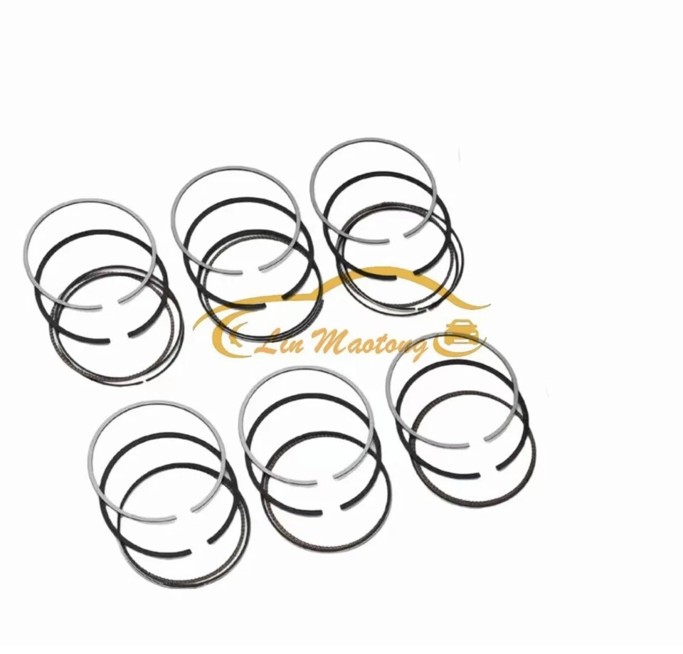 Juego de anillos de pistón 68001386AA para Jeep Wrangler Dodge Grand Caravan Town & Country Foto 2 de 4