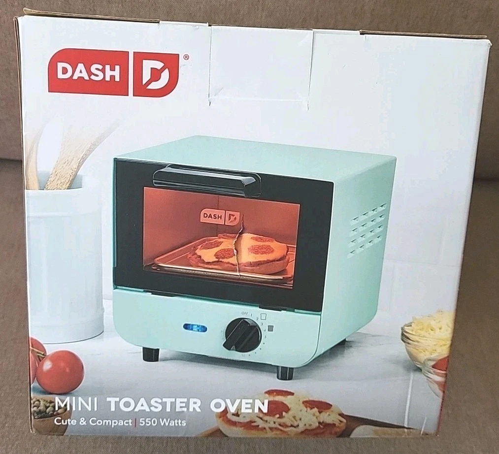 Dash Mini Toaster Oven-Dorm, Home Bar, Teen, Vacation, RV
Opens in a new window or tab